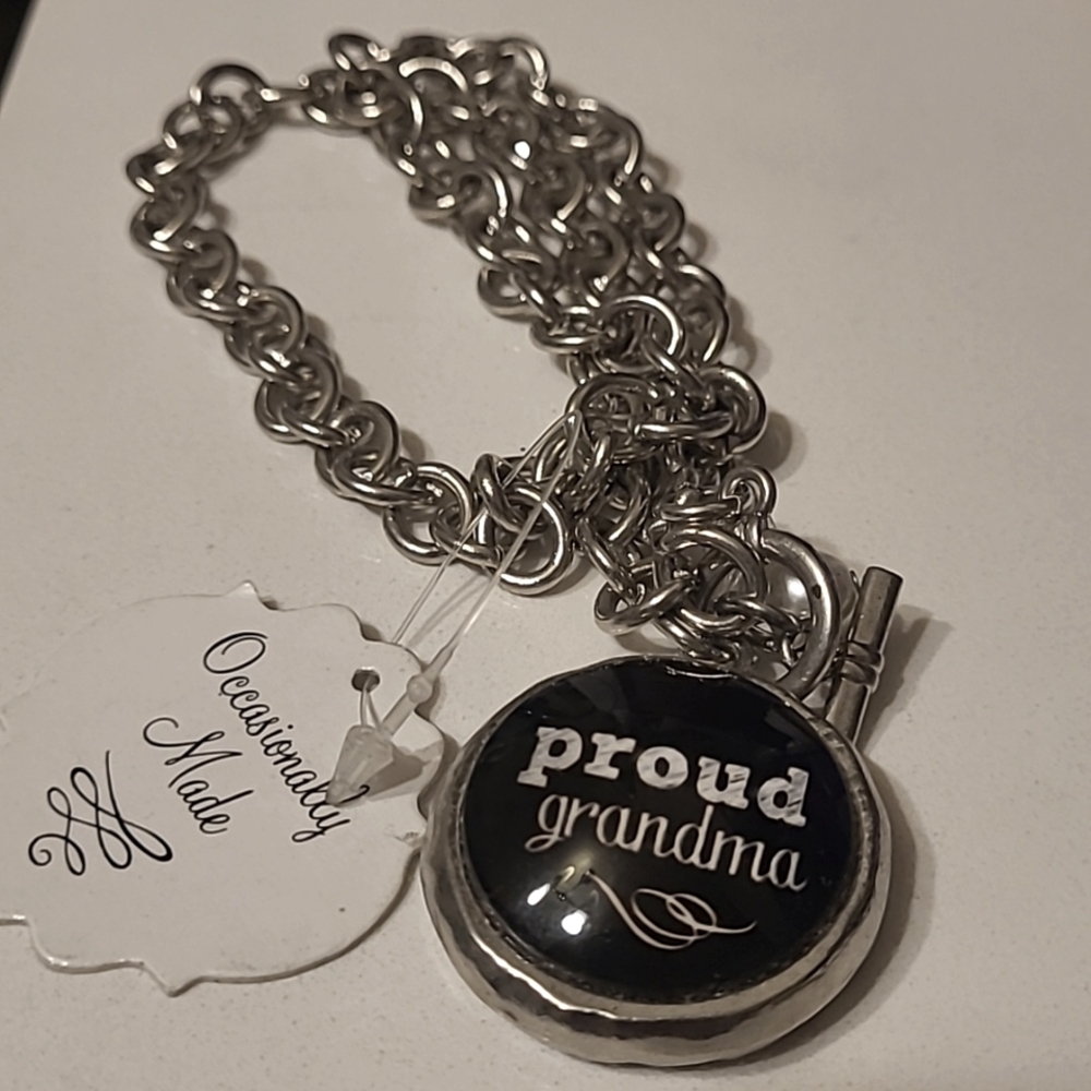 Occasionally made Proud Grandma necklace Nwt